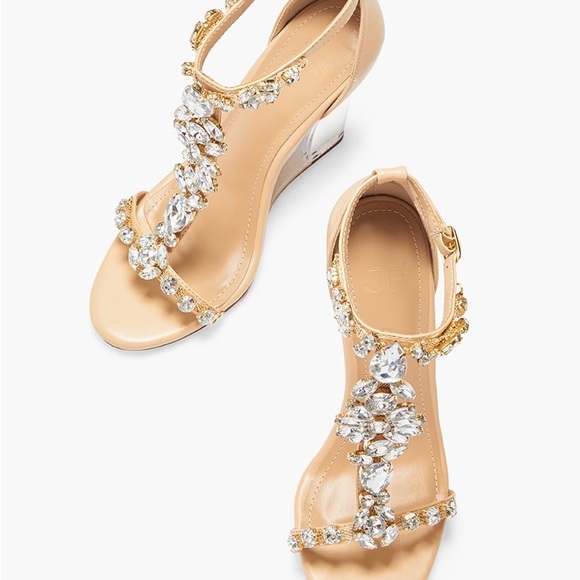 ShoeDazzle Constance Wedge Sandal - Picture 8 of 12